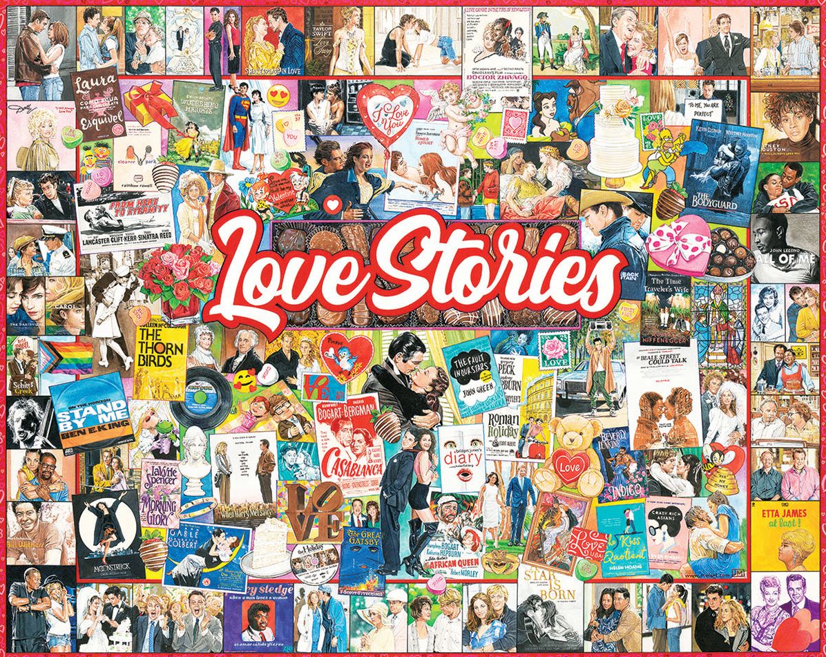 1000 Piece Puzzle Love Stories