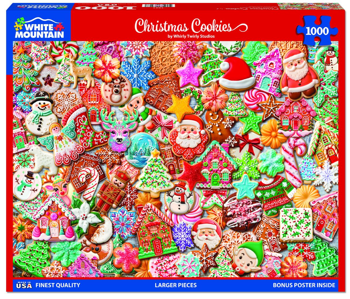Christmas Cookies 1000 Piece Puzzle