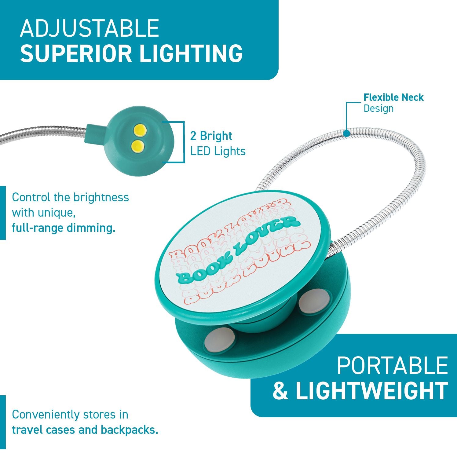 WITHit Disc Light 2 - Book Lovers