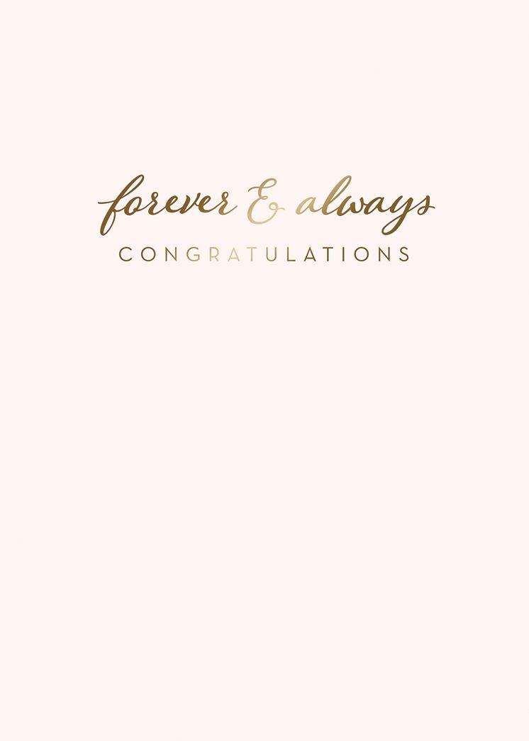 Wedding Greeting Card To Have and Hold