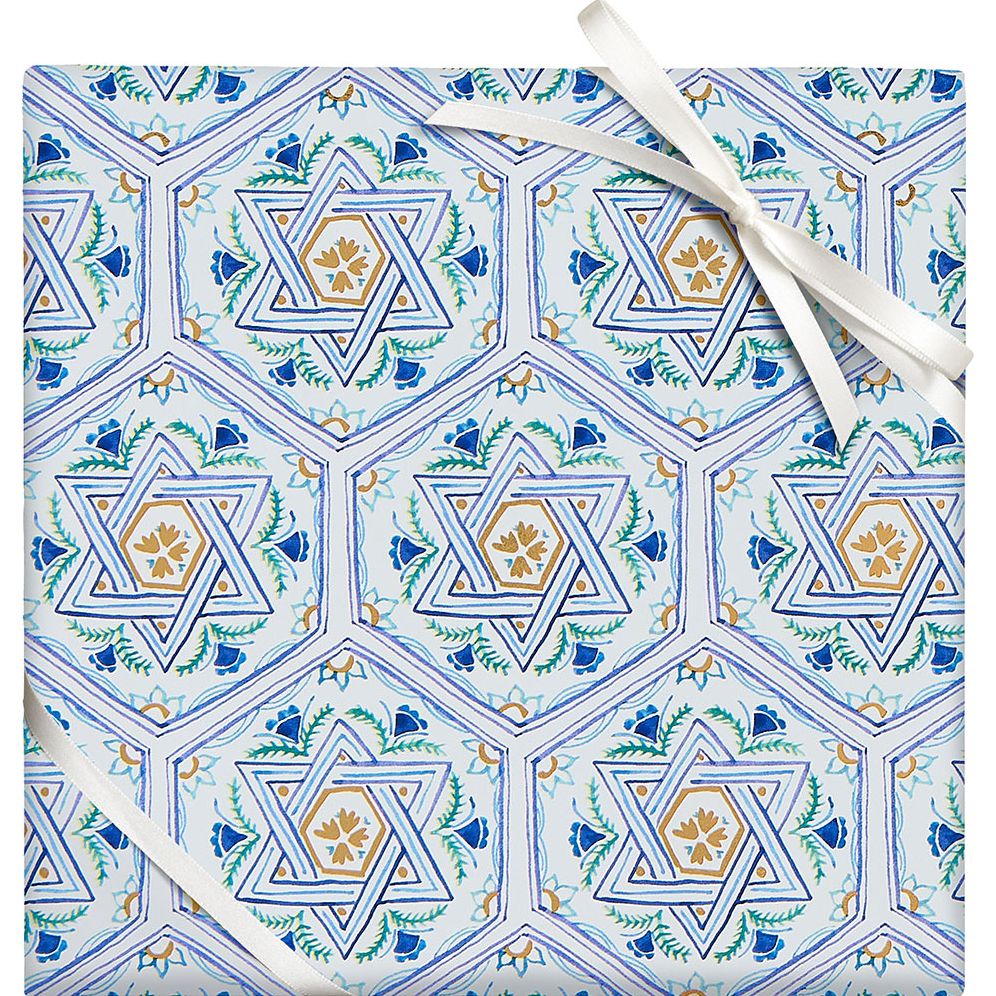 Elegant Hanukkah Roll Wrap