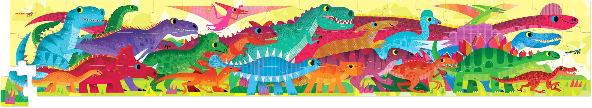 Dinosaur Super Duper 6 Ft Long 60 pc puzzle