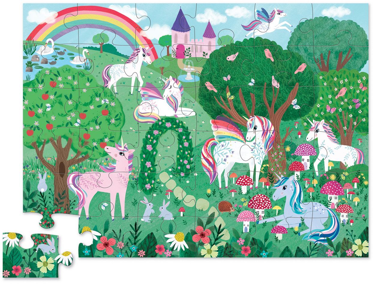 Unicorn Dreams 36 Piece Floor Jigsaw Puzzle