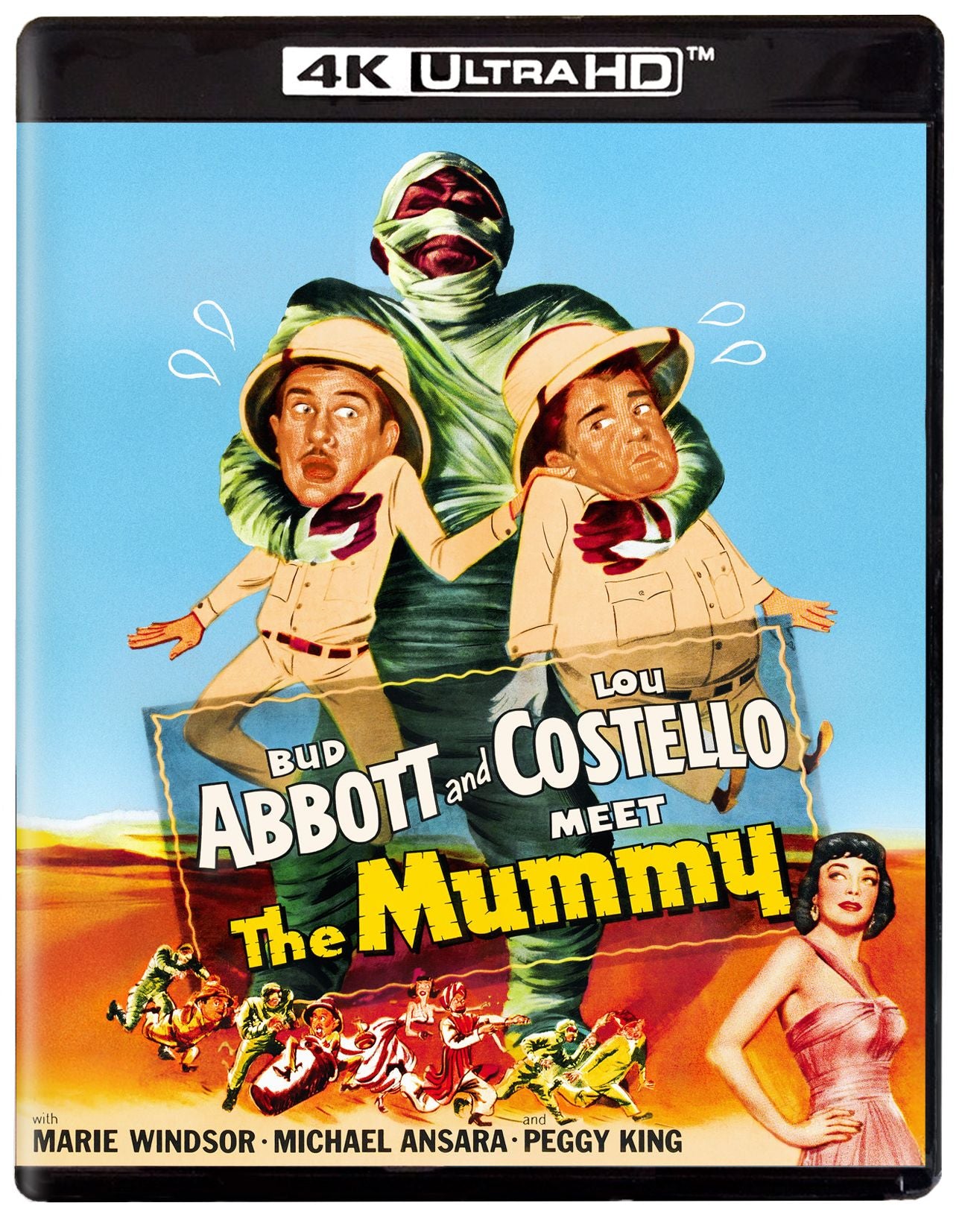 Abbott and Costello Meet the Mummy [4K Ultra HD Blu-ray]