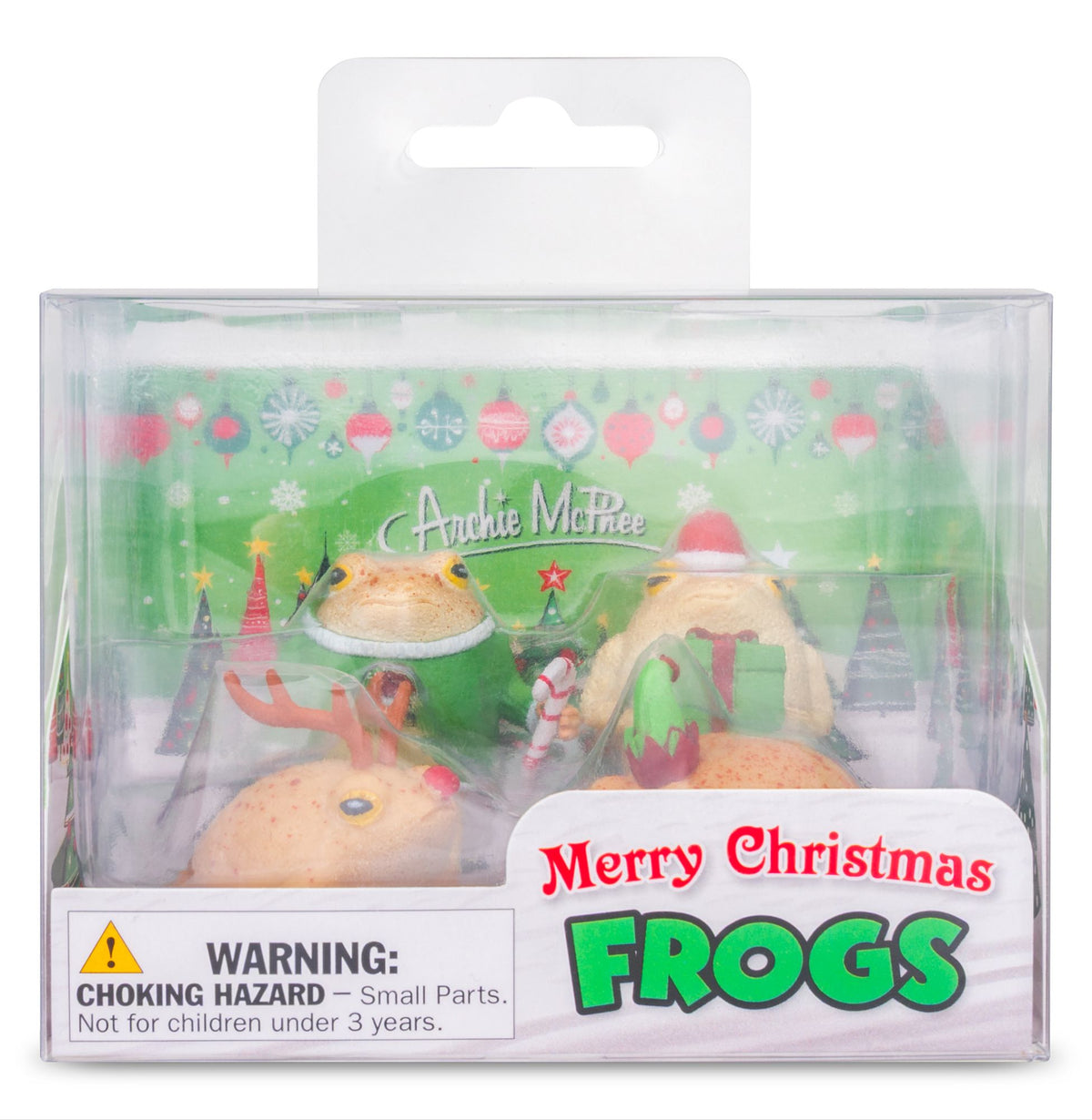 Merrry Christmas Frogs