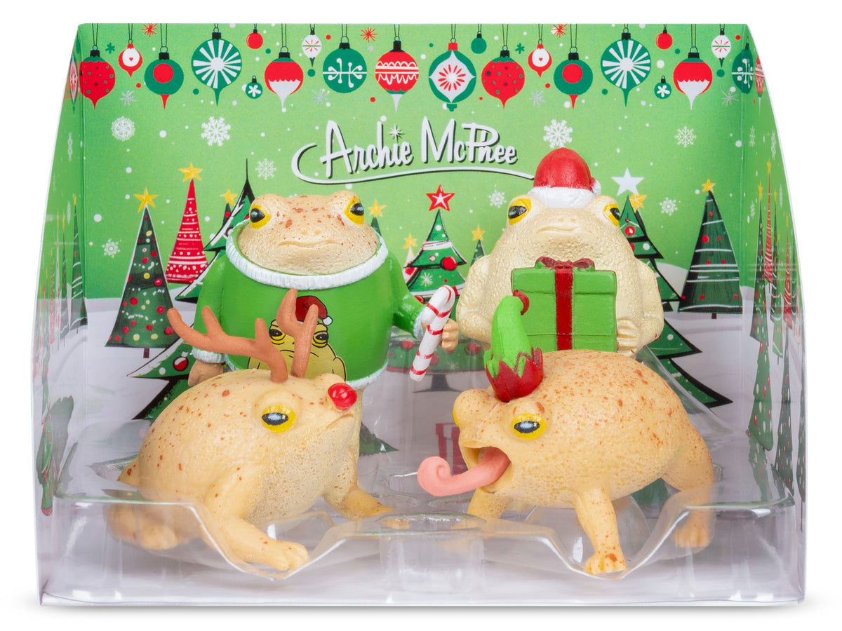 Merrry Christmas Frogs