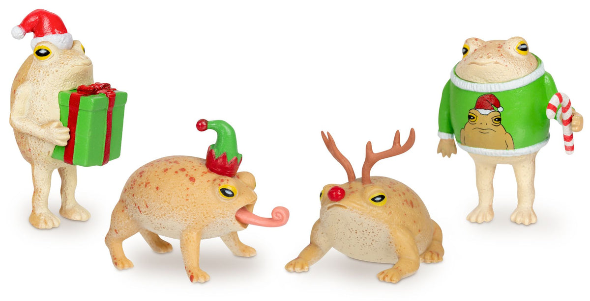 Merrry Christmas Frogs