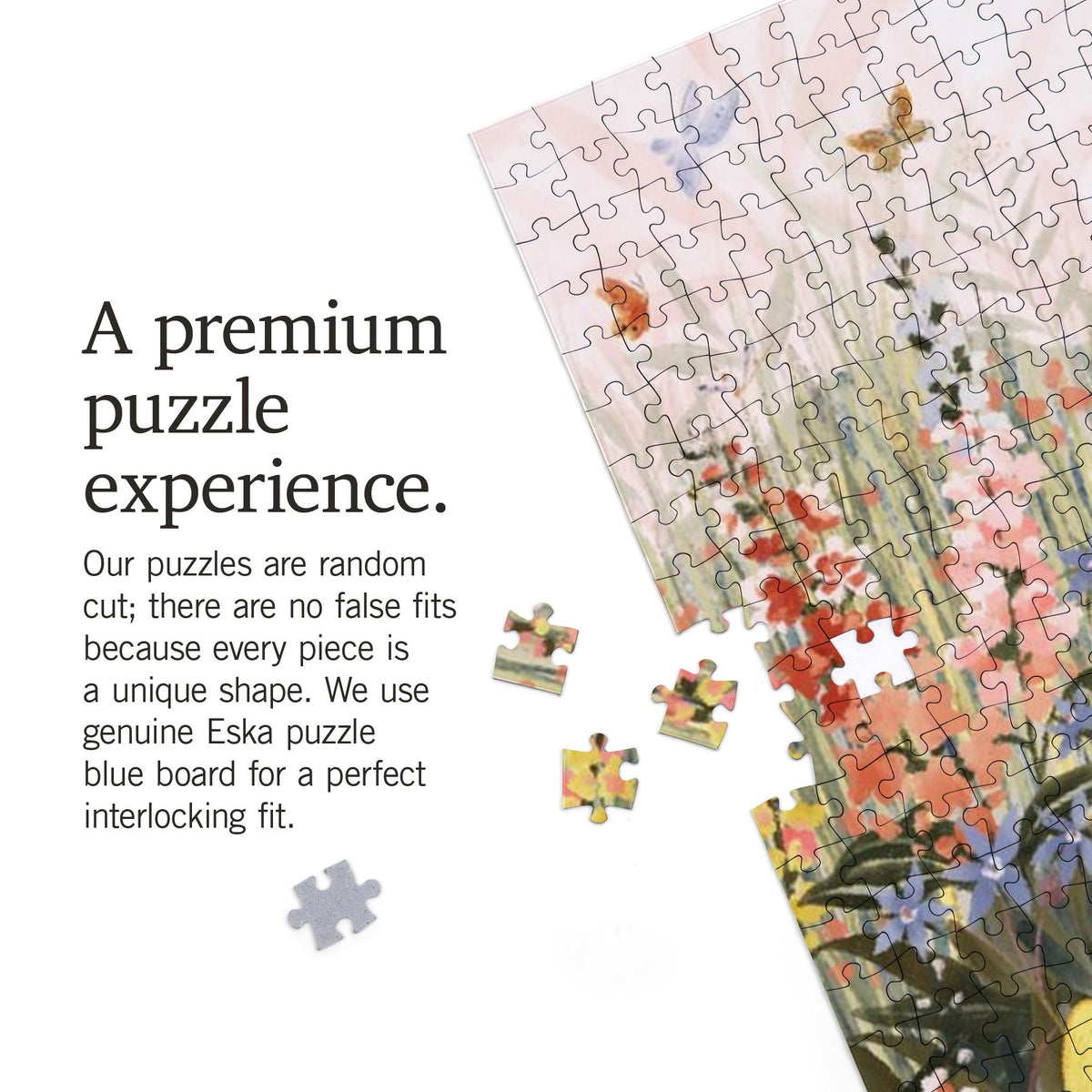 Butterfly Garden 1000 Piece Puzzle
