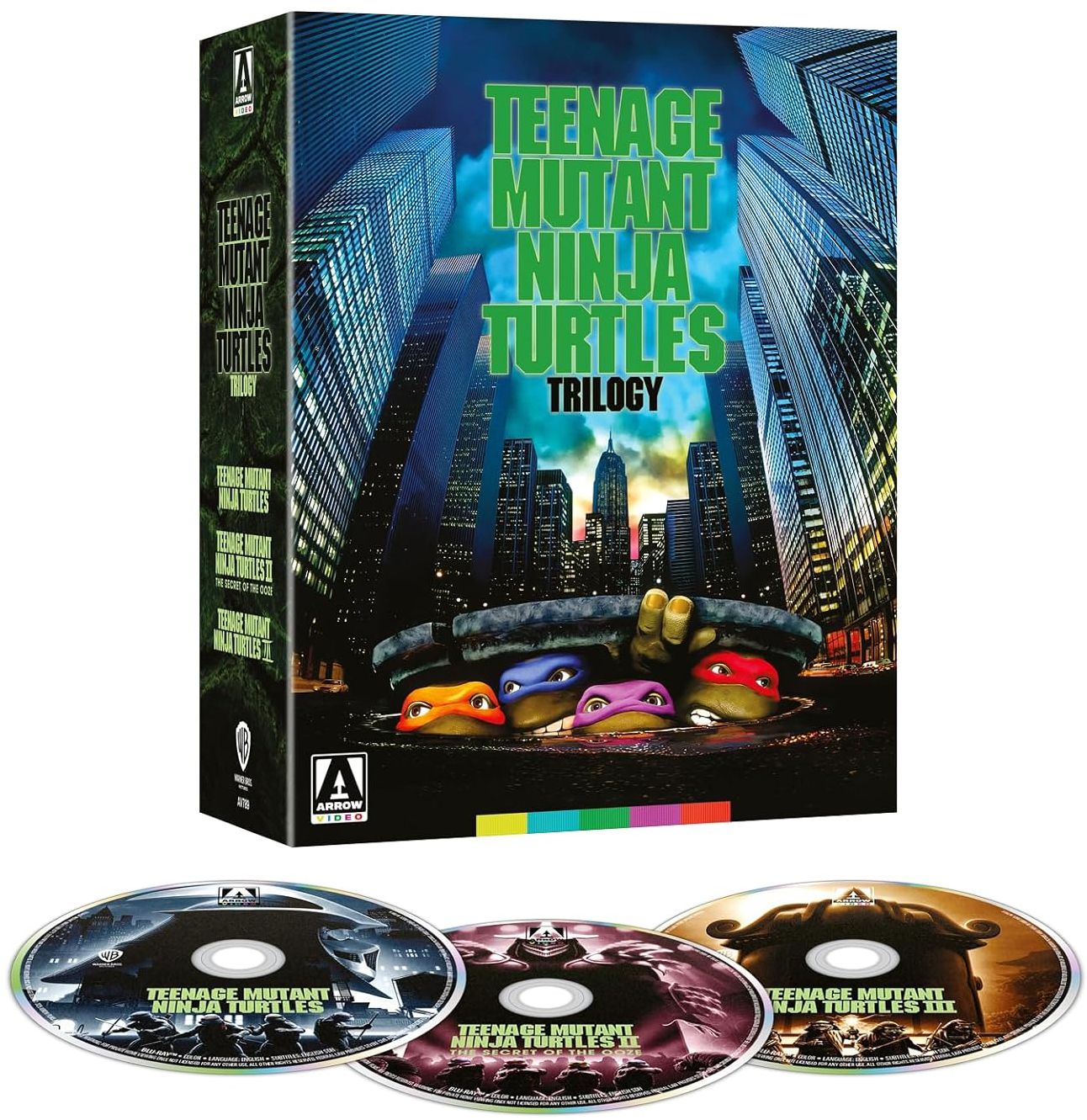 Teenage Mutant Ninja Turtles Trilogy Blu-ray]