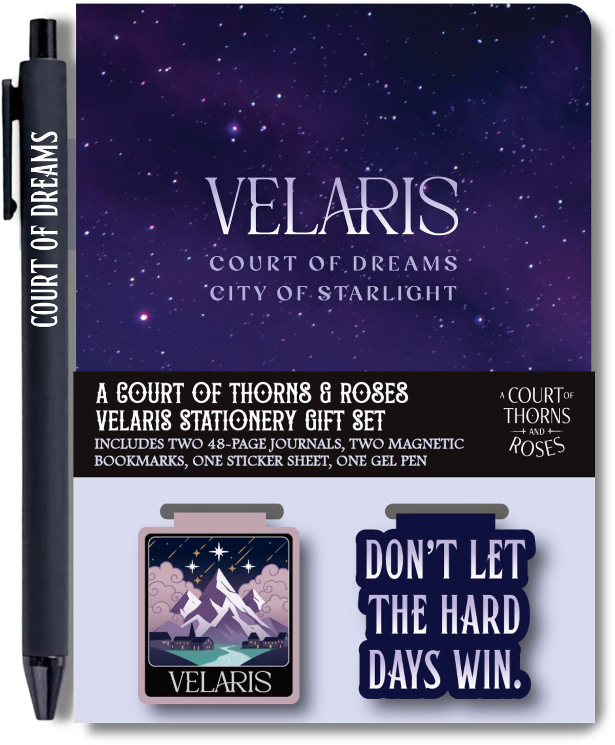 Velaris Stationery Gift Set - A Court of Thorns and Roses