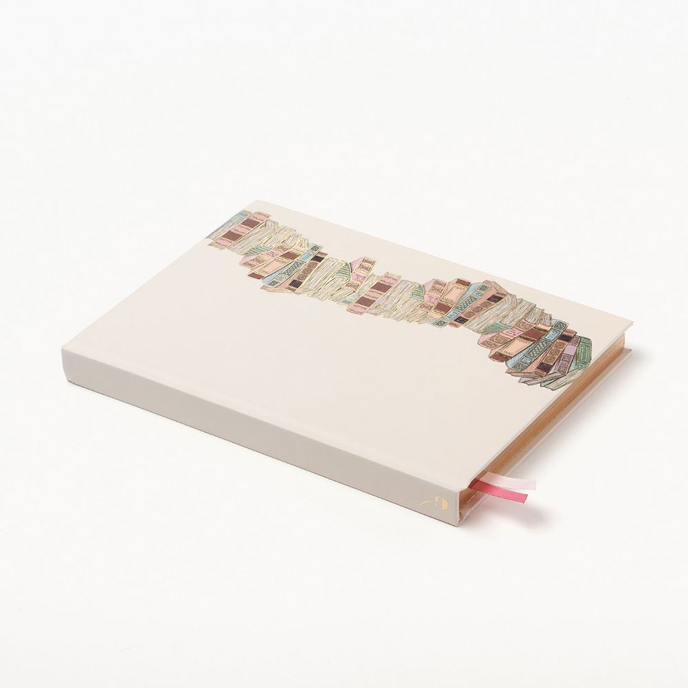 Bookish Stack Hardcover Notebook