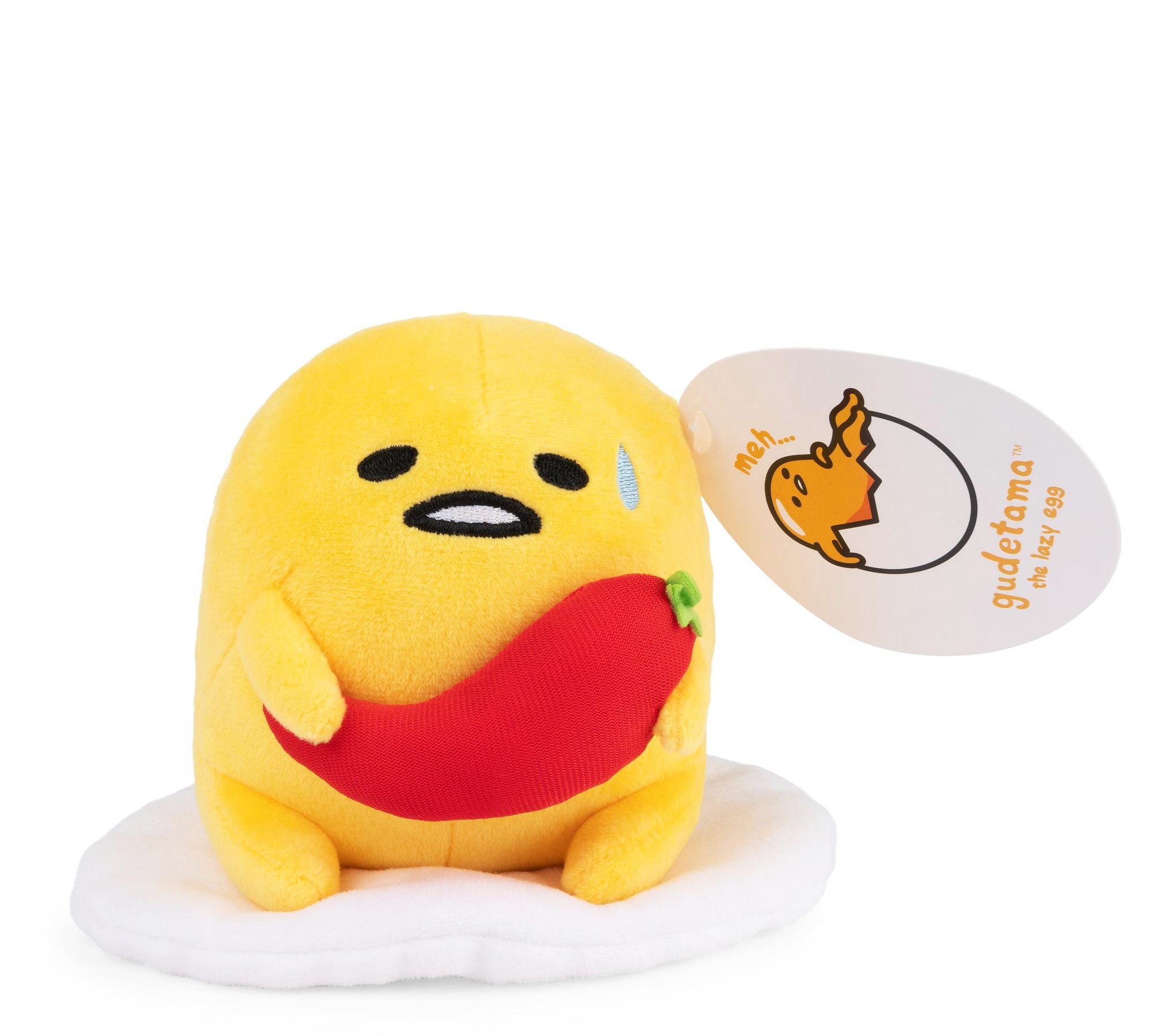 Sanrio Spicy Gudetama Plush 5"