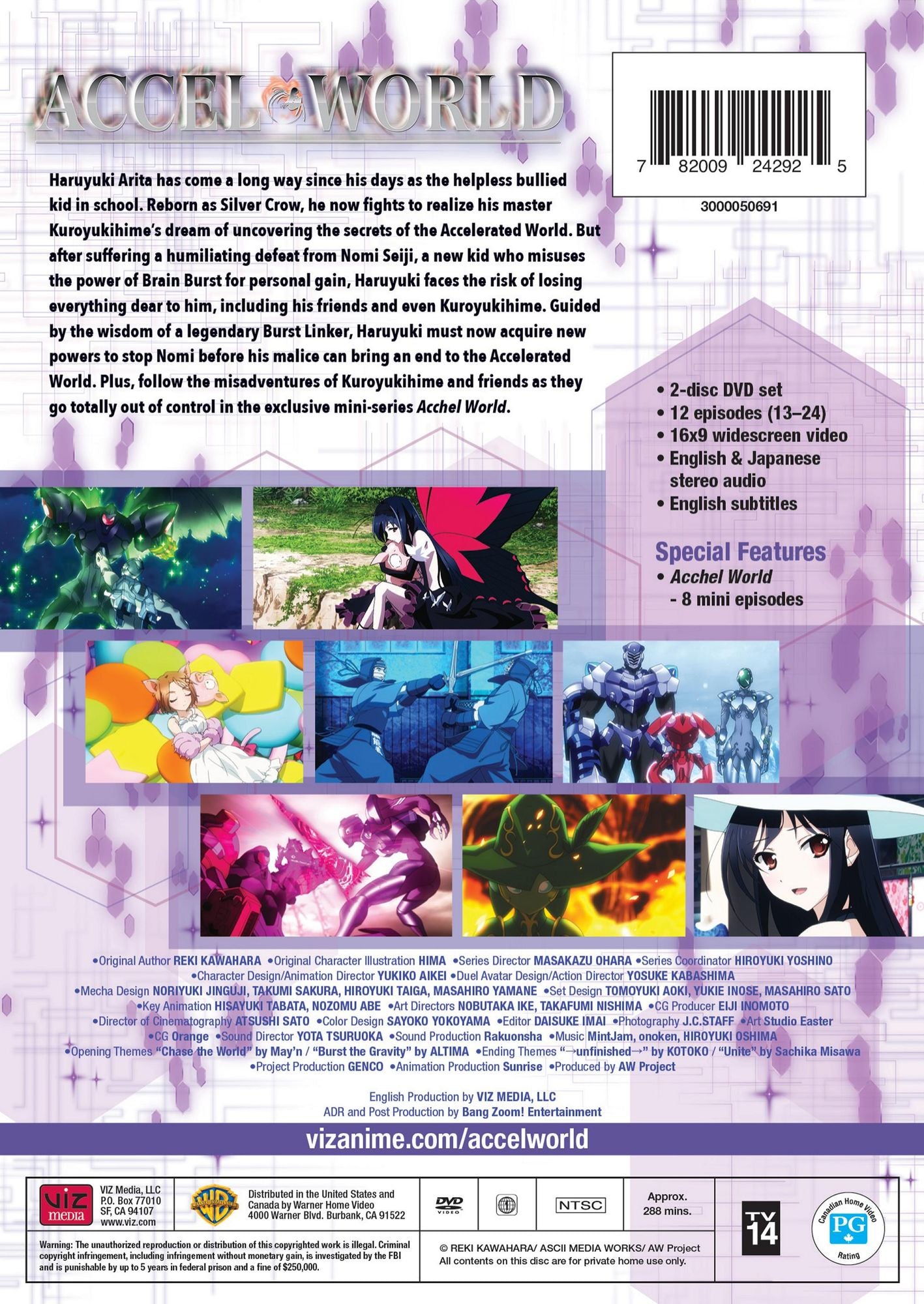 Accel World: Set 02 [2 Discs]
