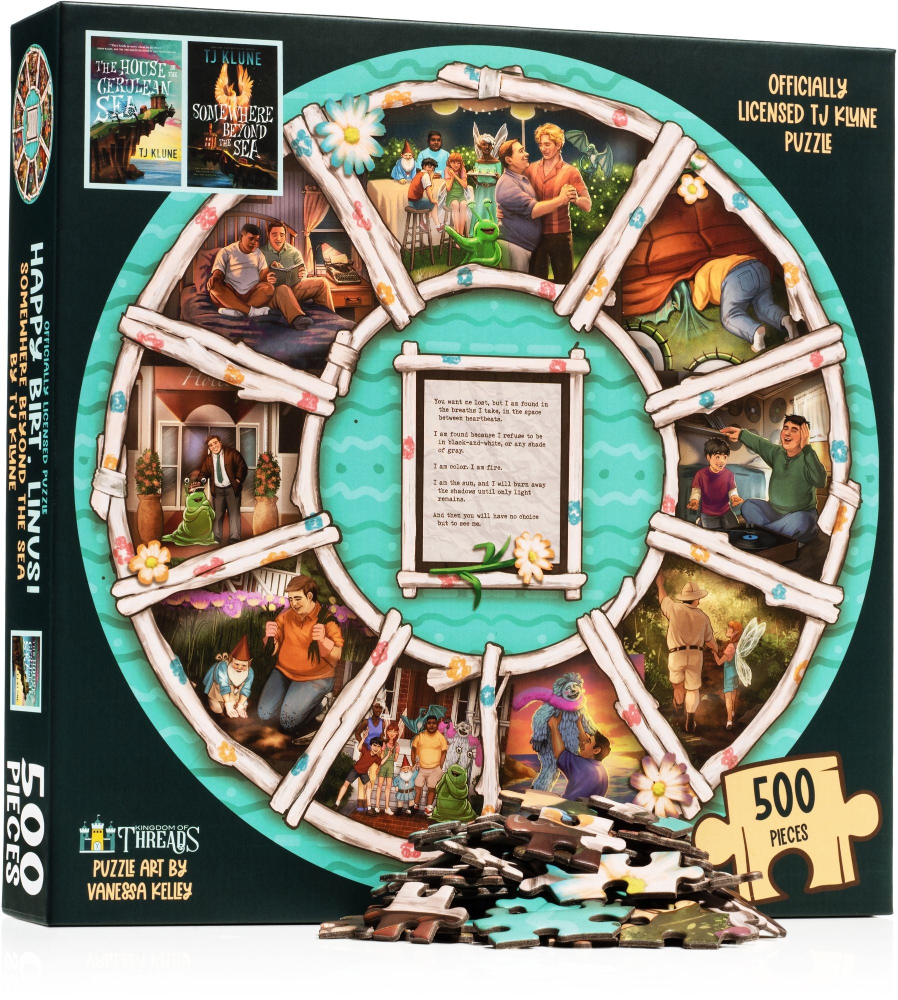 House in the Cerulean Sea Family Portrait Puzzle