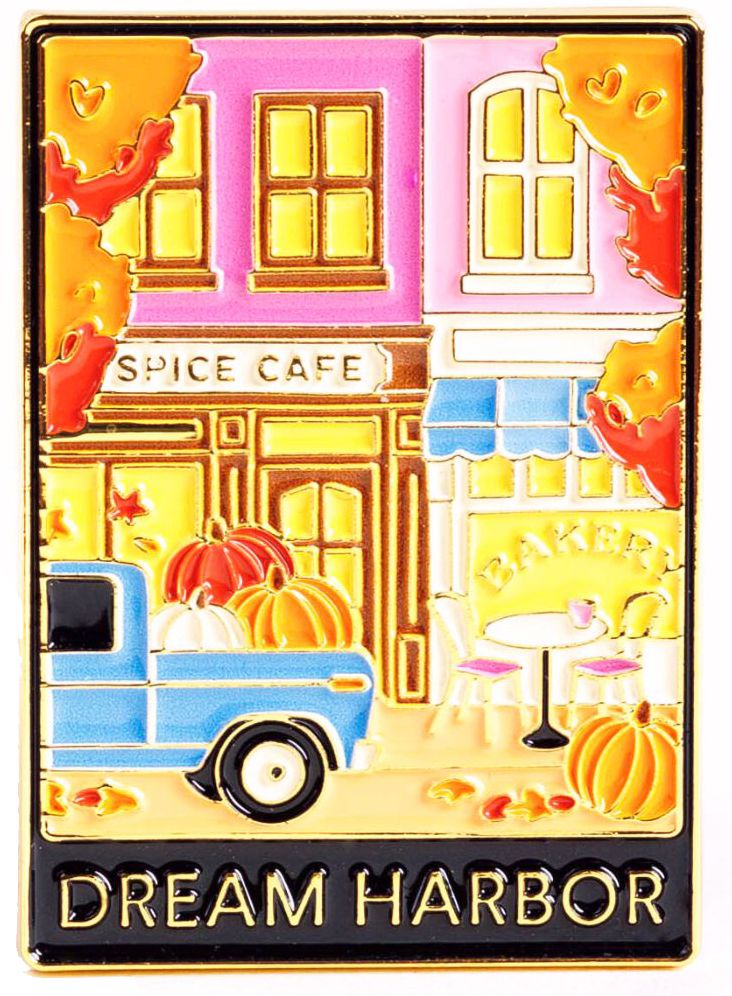Dream Harbor Travel Souvenir Enamel Pin