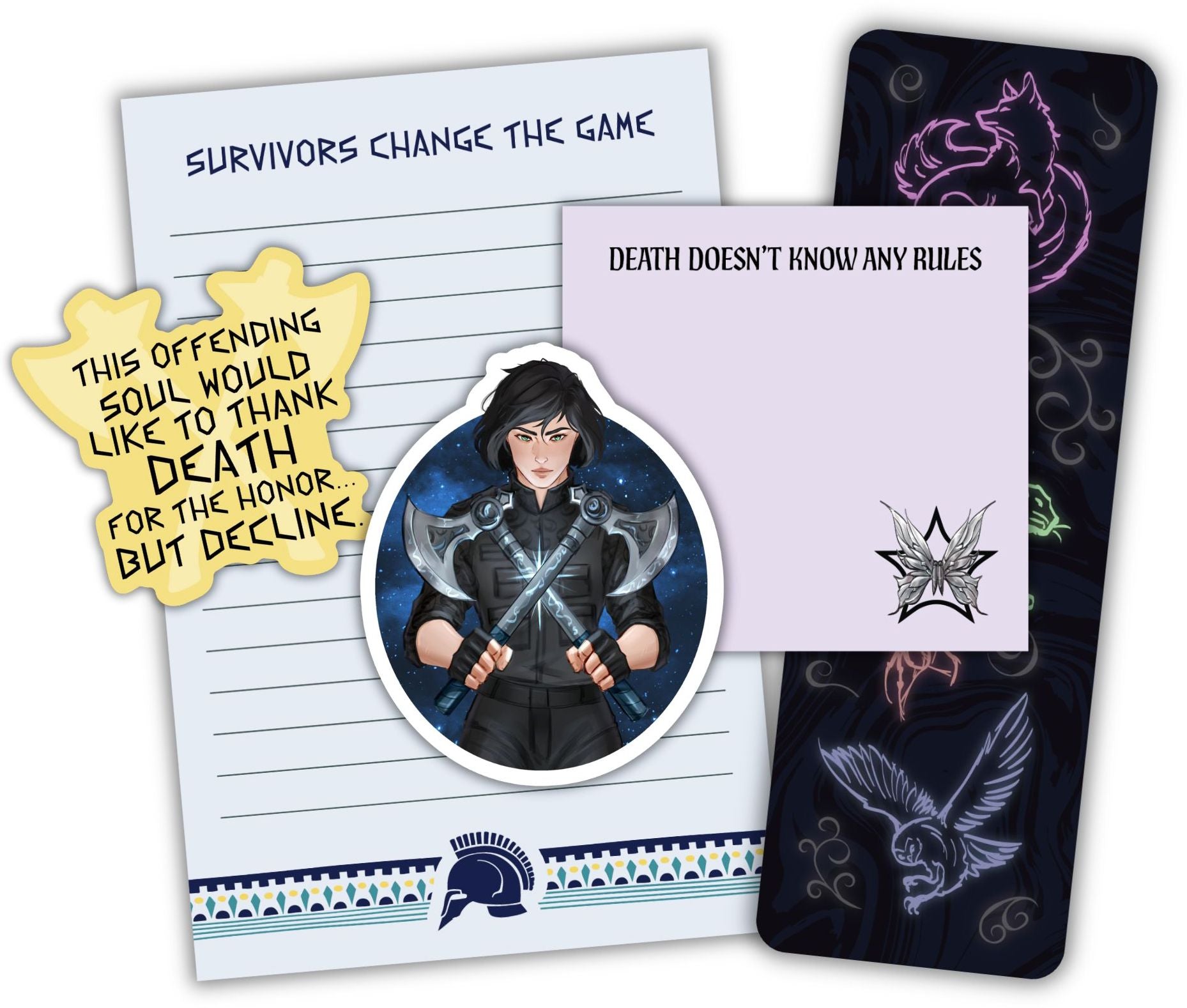 The Games Gods Play Stationery Gift Set