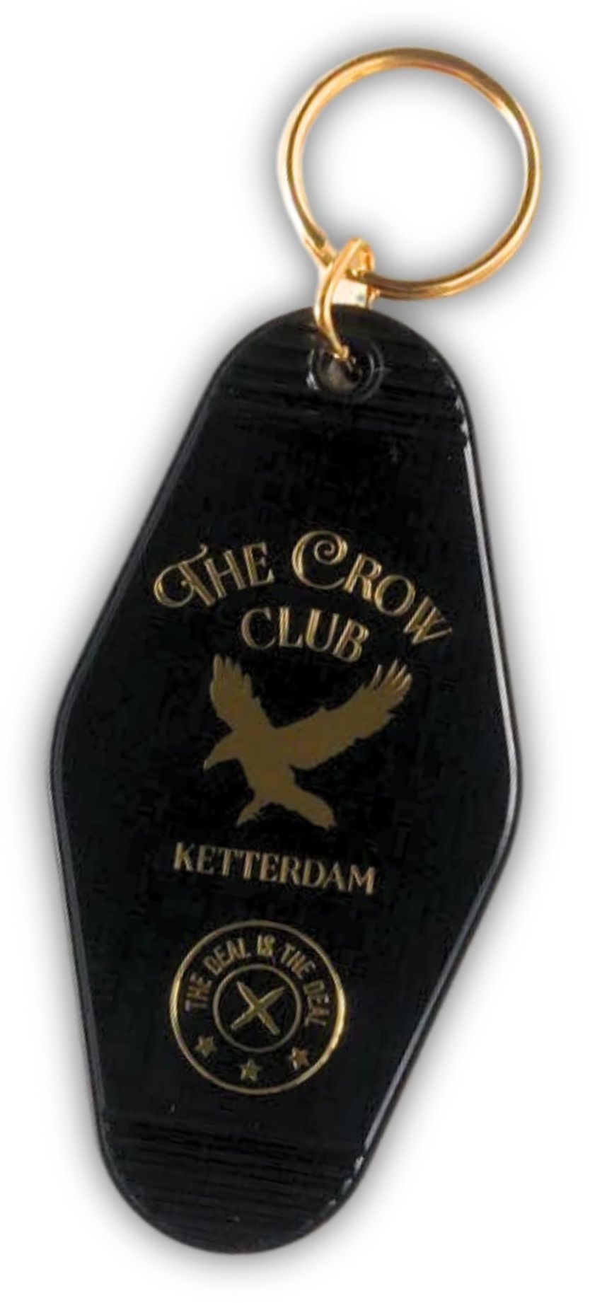 CROW CLUB MOTEL KEYCHAIN