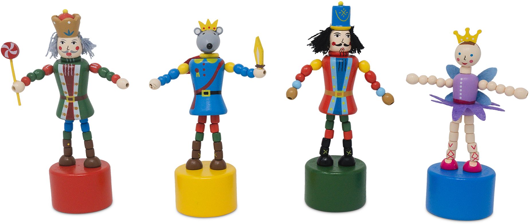 Nutcracker Push Puppets