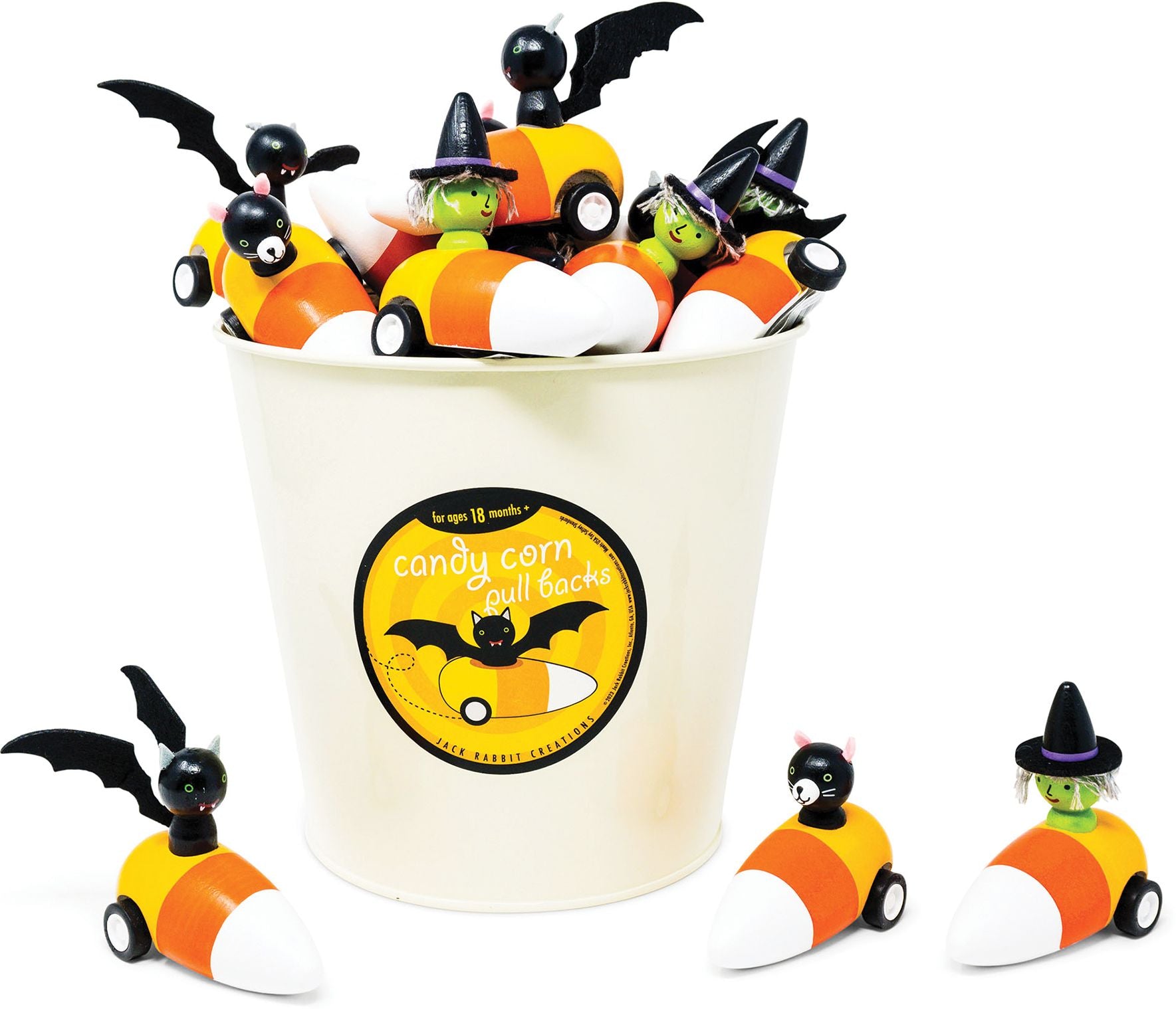 Candy Corn Cars w/Spooky Friends - Assortment