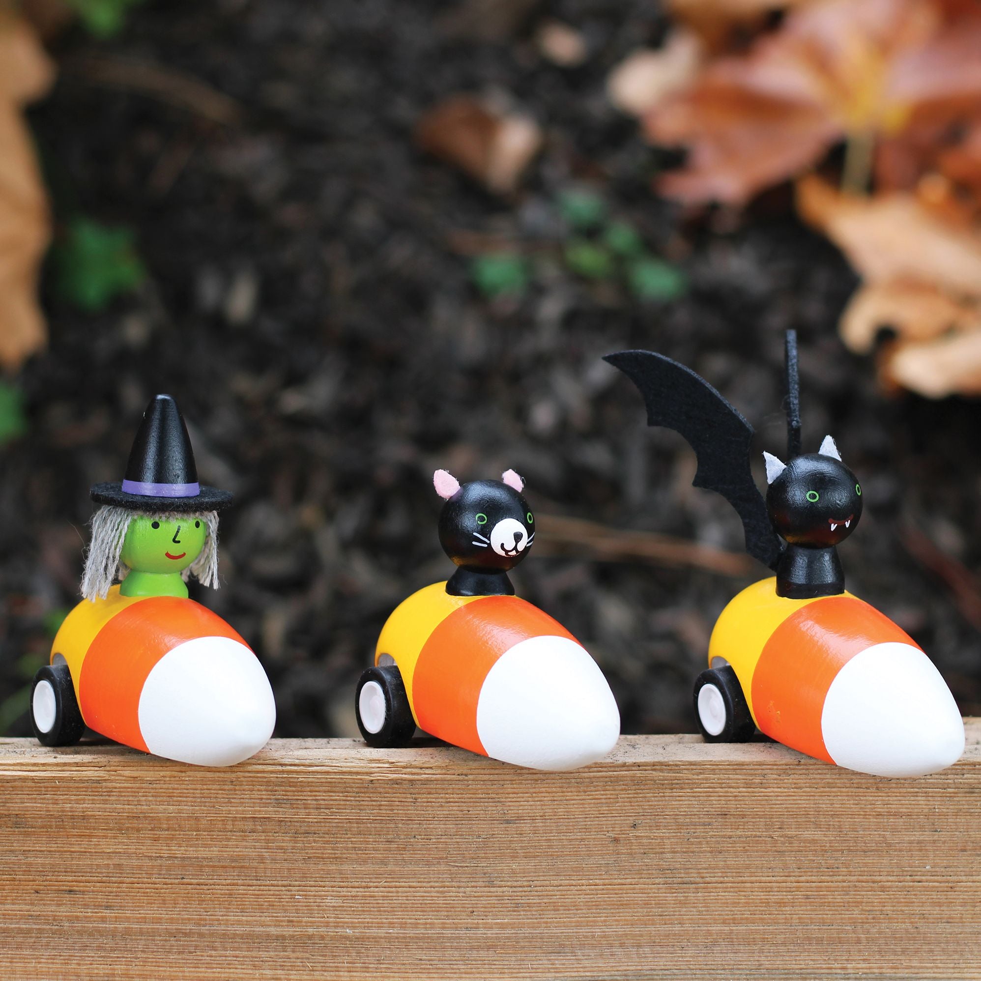 Candy Corn Cars w/Spooky Friends - Assortment