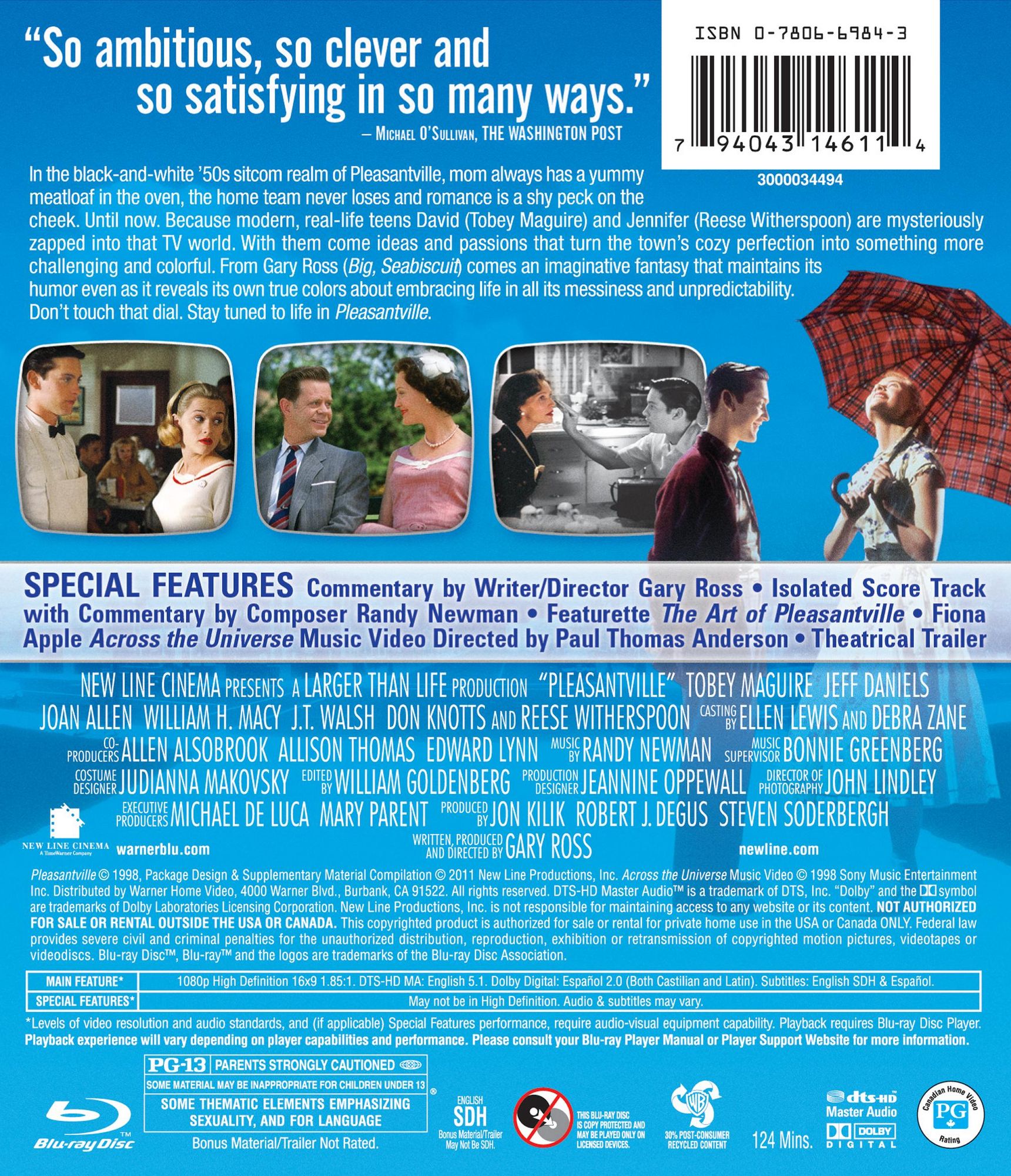 Pleasantville [Blu-ray]