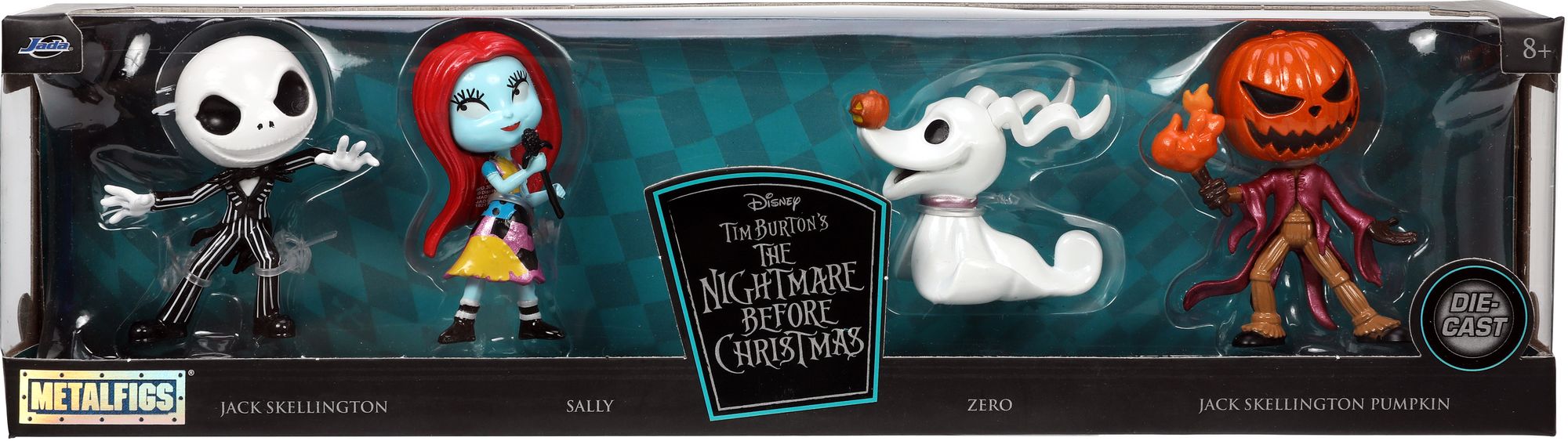 2.5" Nightmare Before Christmas 4-Pack