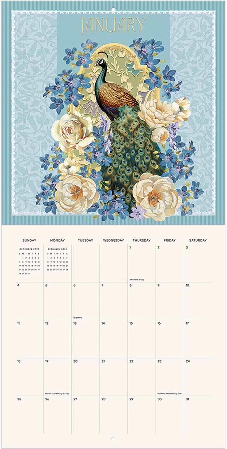 2026 Ephemera Wall Calendar - Exclusive
