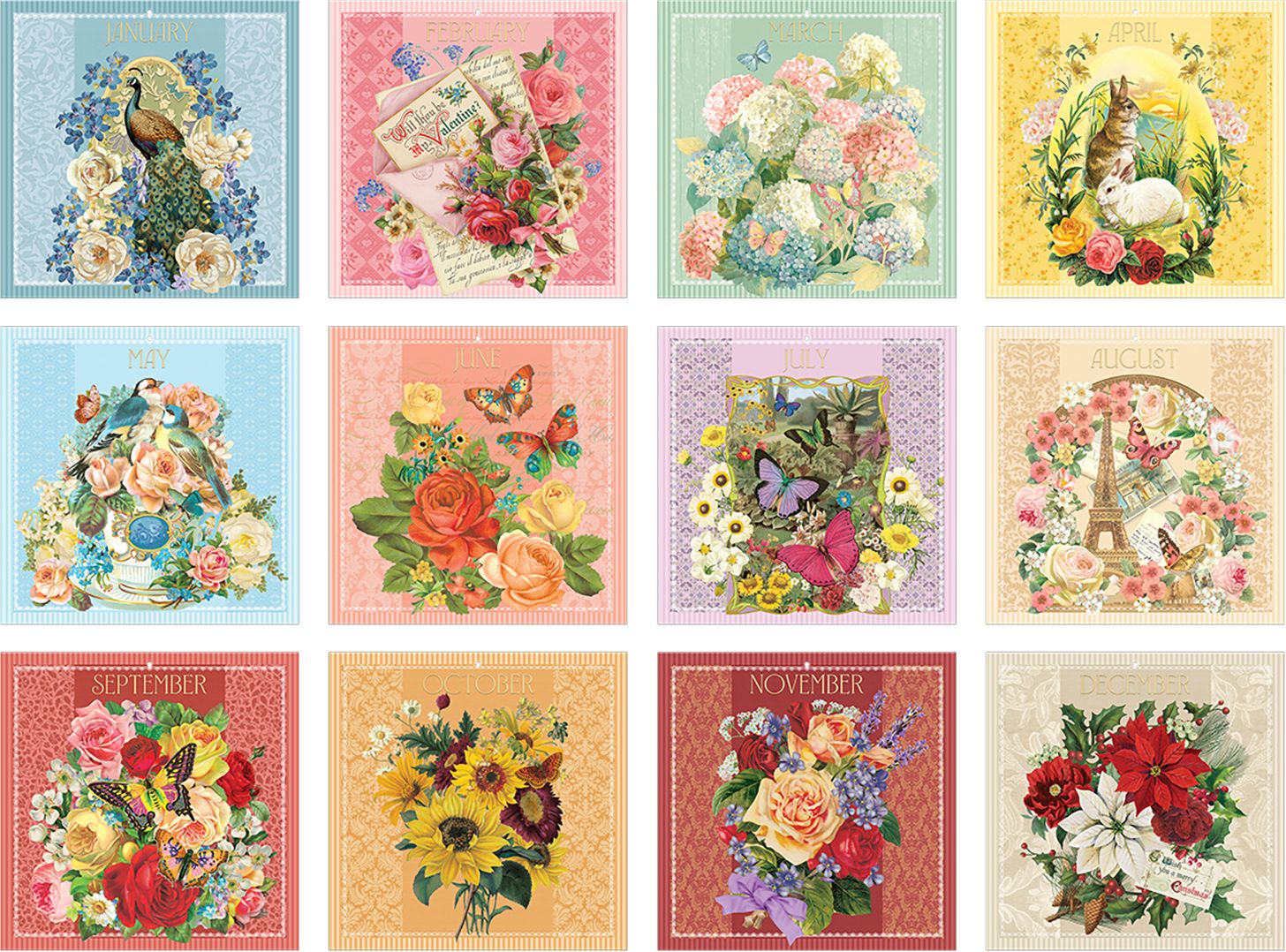 2026 Ephemera Wall Calendar - Exclusive