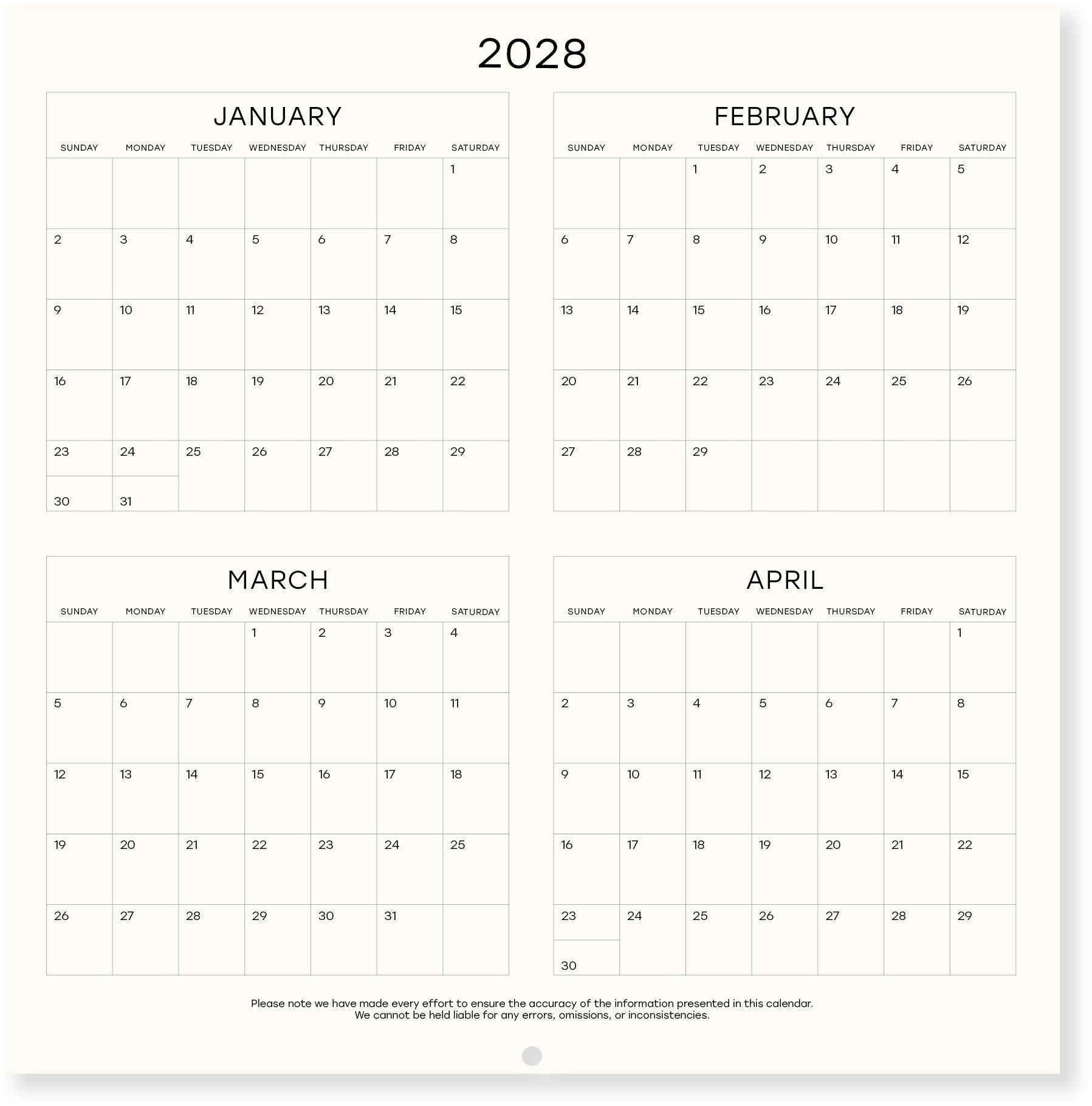2027 Vintage Ephemera Wall Calendar