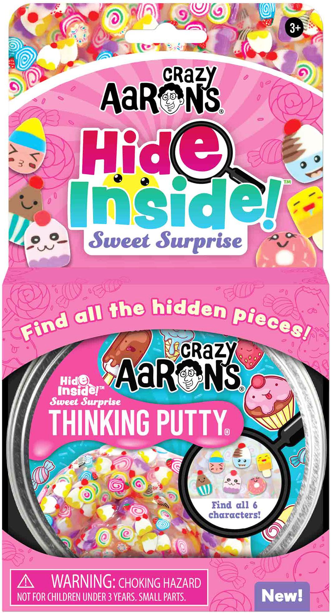 Sweet Surprise - Full Size 4" Thinking Putty Tin