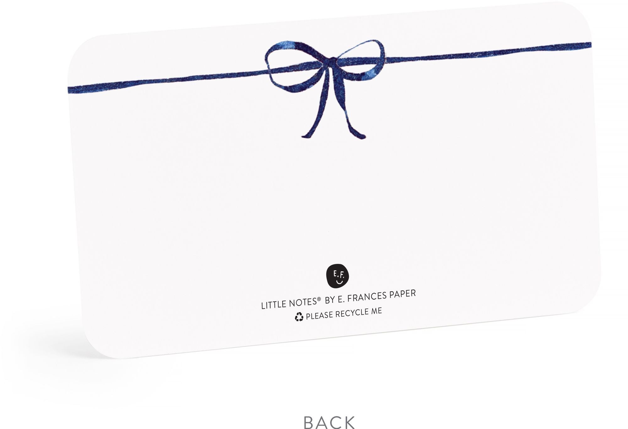 Navy Bow Little Notes® by E. Frances Paper