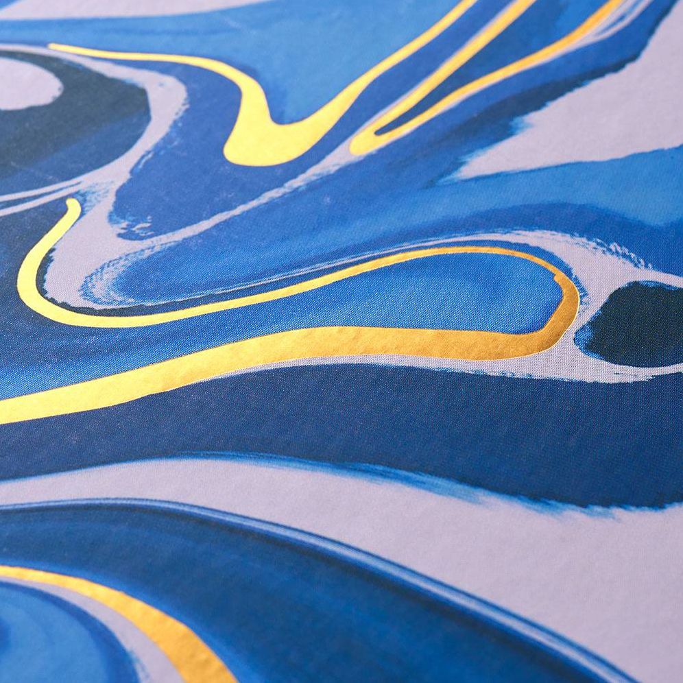 Blue Marble Spiral Notebook