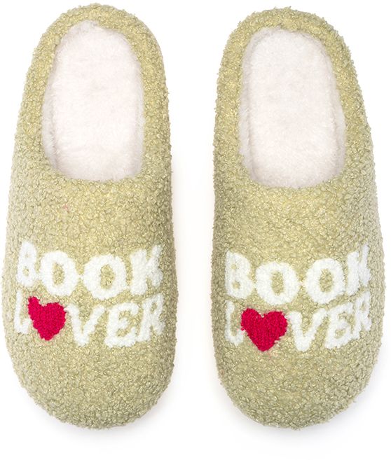 Book Lover Cozy Slippers