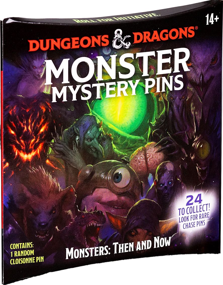Dungeons & Dragons: Monster Individual Mystery Pins