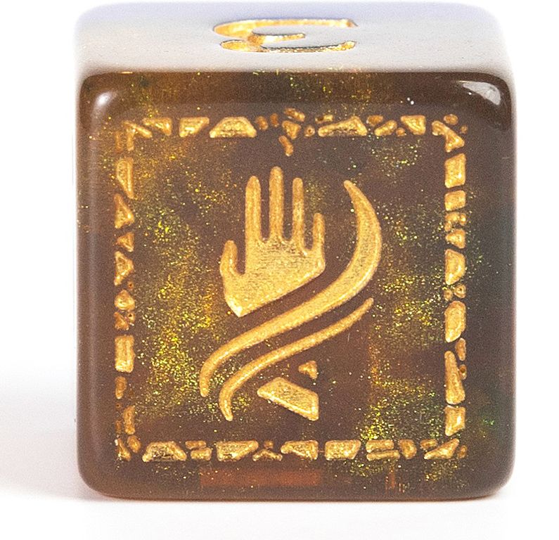 Dungeons & Dragons Adventure Dice - Monk: Blue
