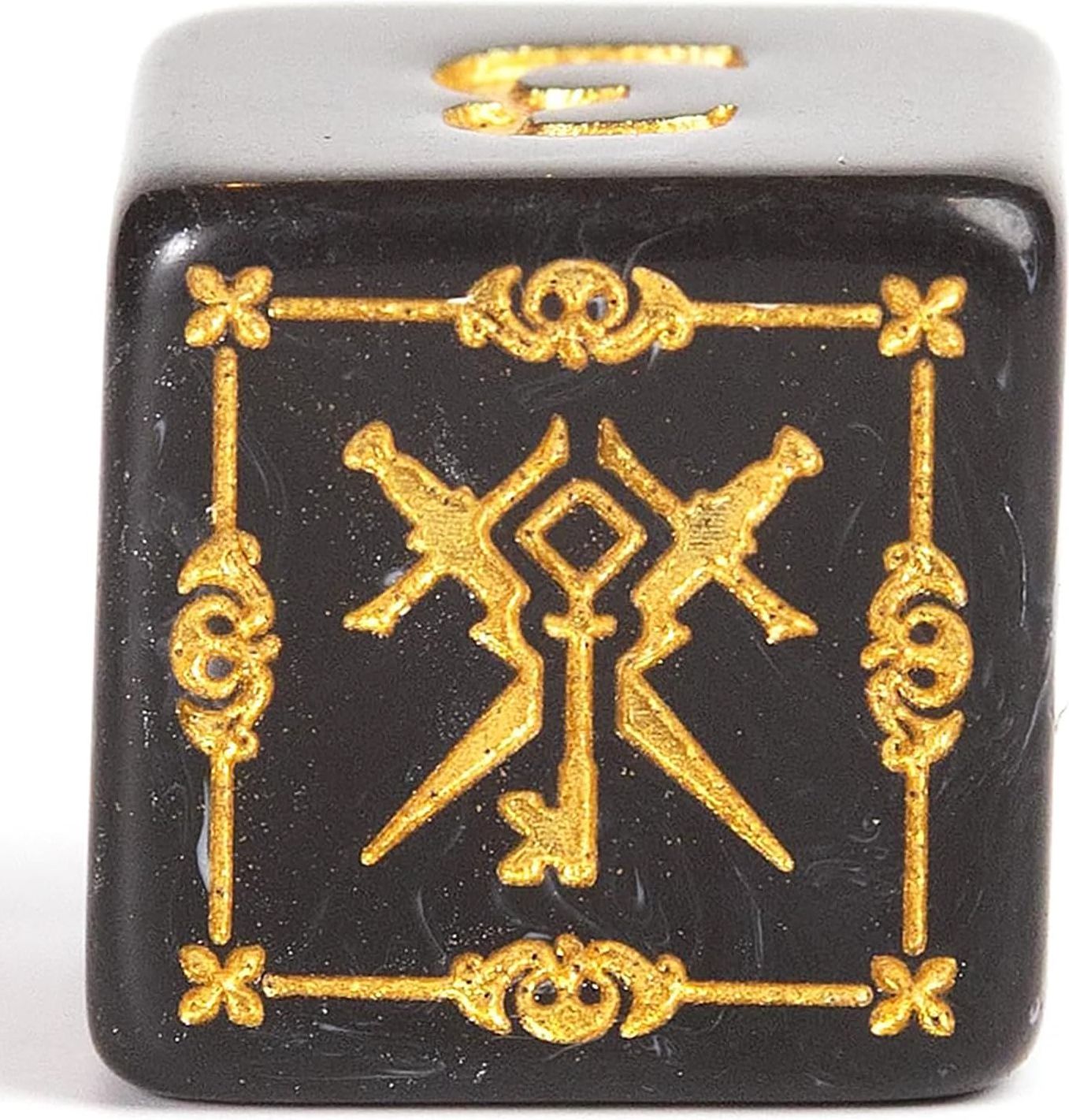 D&D Adventure Dice Set - Rogue Black