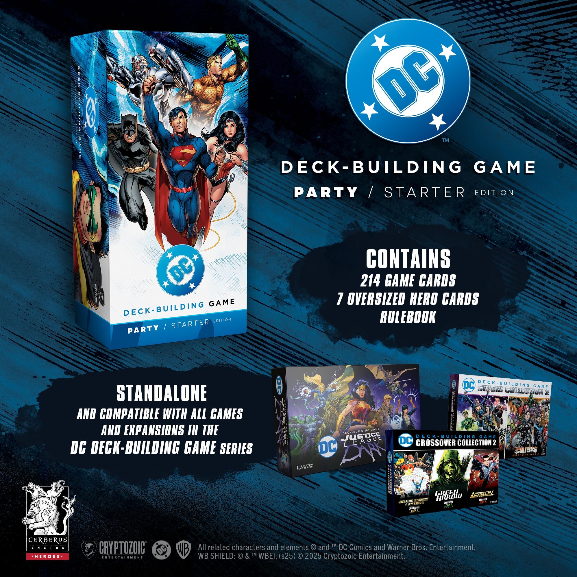DC DECK-BUILDING GAME (PARTY/STARTER EDITION)