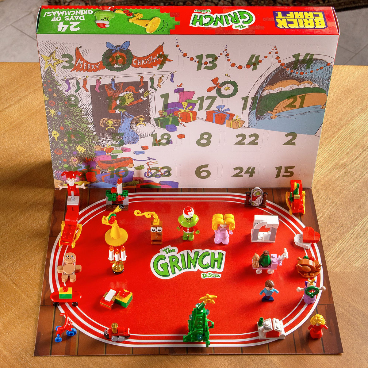 Grinch Advent Calendar