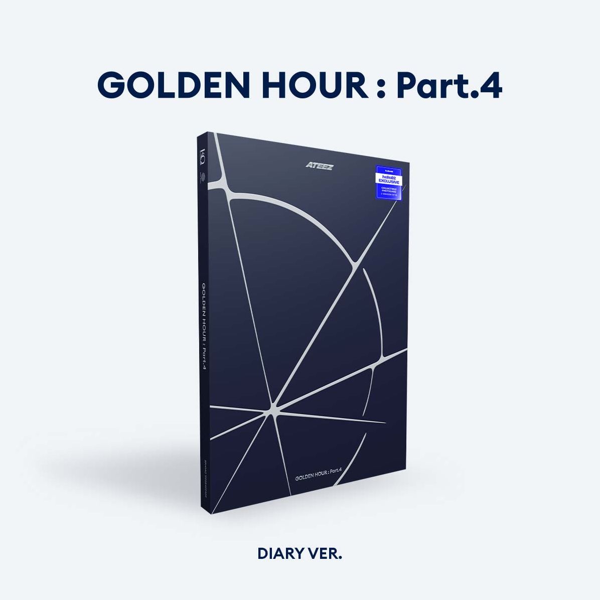 GOLDEN HOUR : Part.4 [Ver.DIARY] [hello82 excl.] [Photobook + CD]