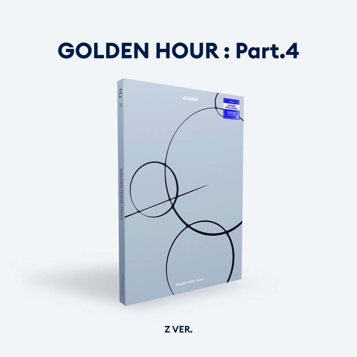 GOLDEN HOUR : Part.4 [Ver.Z] [hello82 excl.] [Photobook + CD]