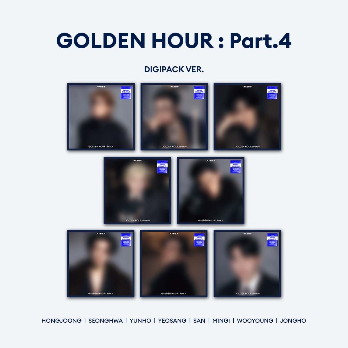GOLDEN HOUR : Part.4 - [Random Versions] [hello82 excl.] [Digipak]