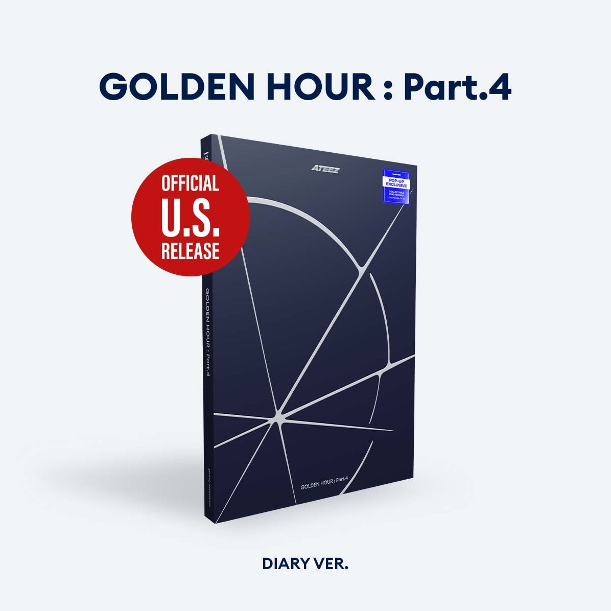 GOLDEN HOUR : Part.4 [Ver.DIARY] [POP-UP excl.] [Photobook + CD]