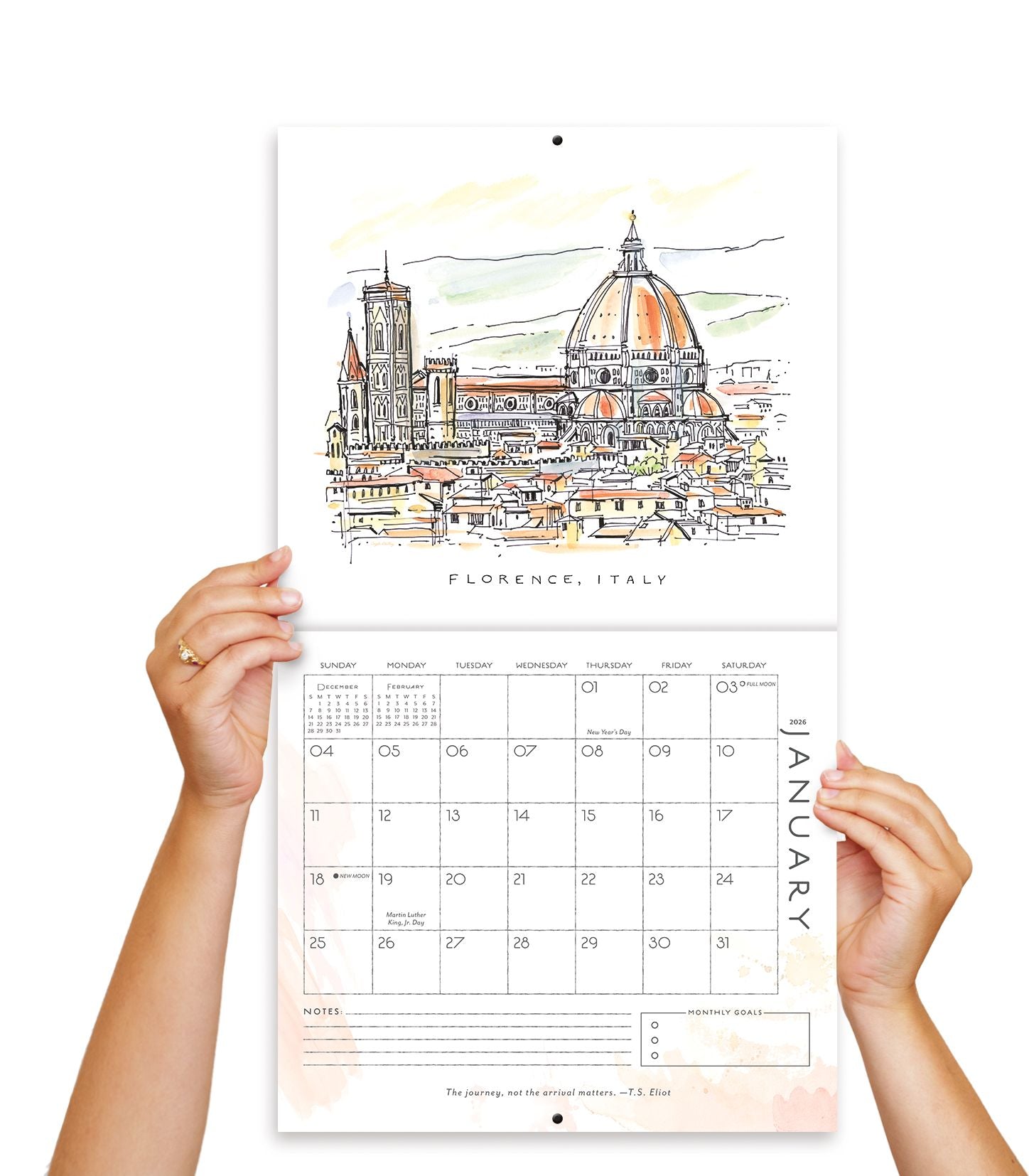 2026 Seedlings Elsewhere 12 Month Wall Calendar