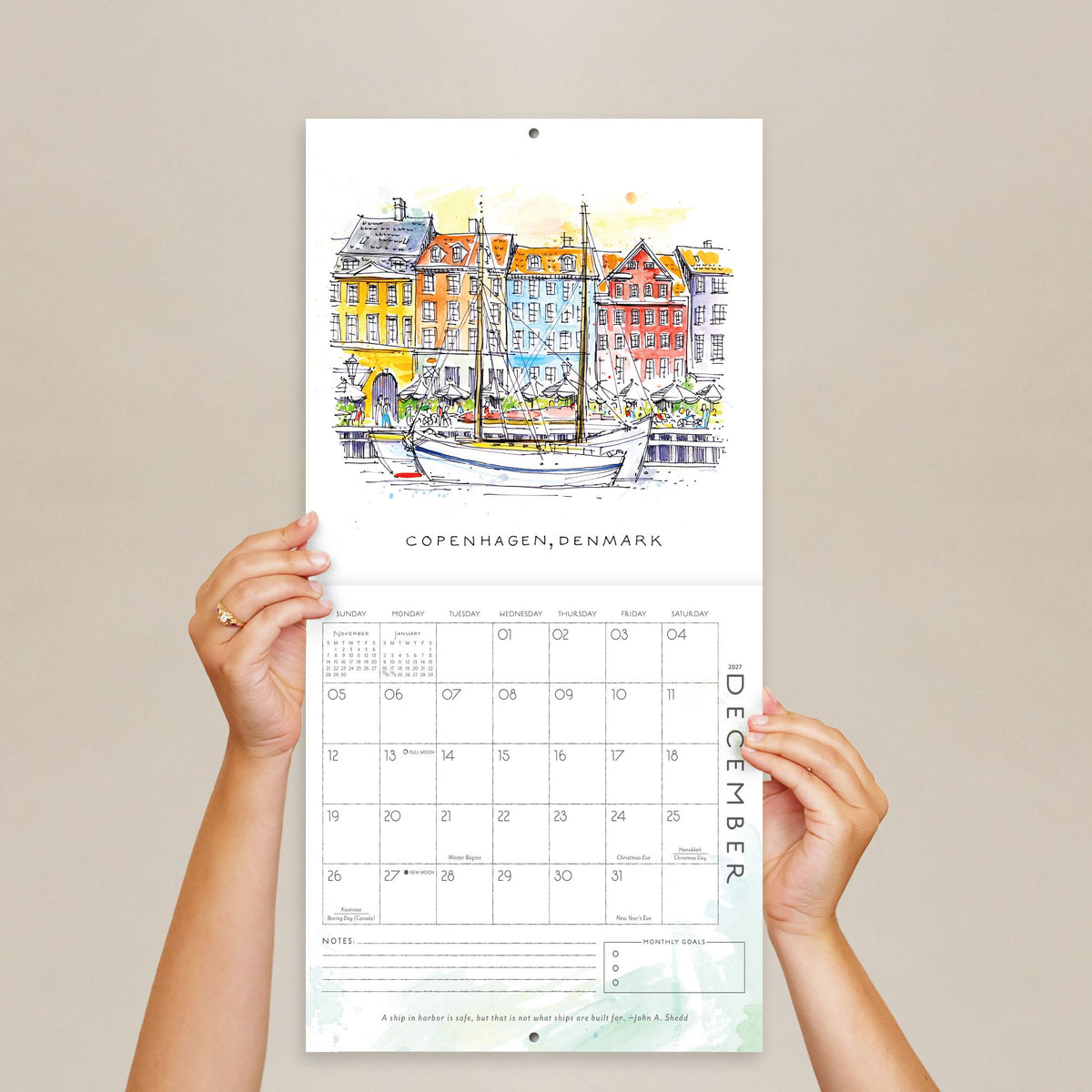 2027 Seedlings Elsewhere Wall Calendar
