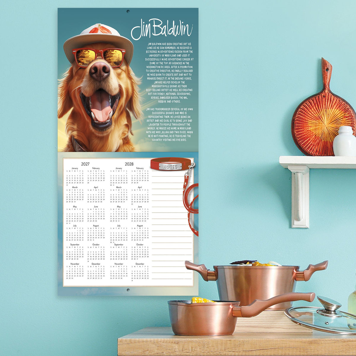 2027 Legacy The Good Life Wall Calendar