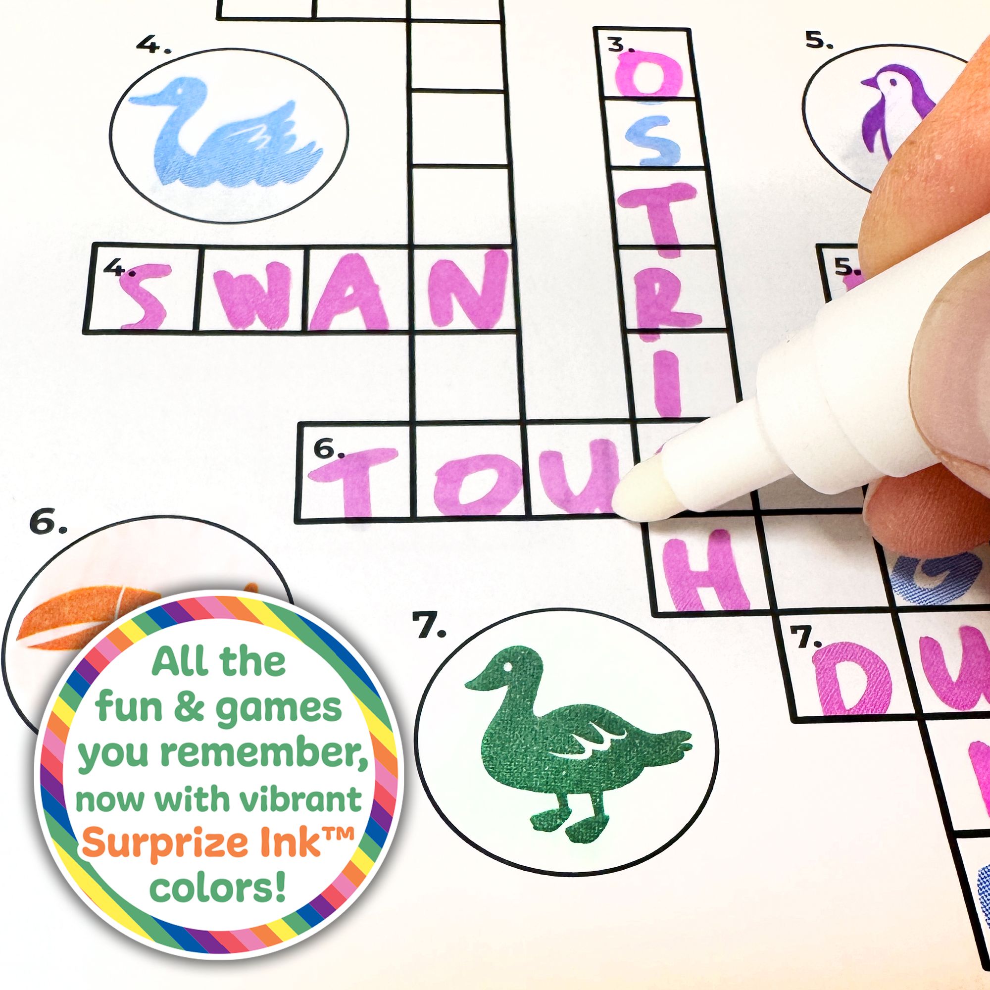 Yes & Know, The Original Invisible Ink Trivia Game Books- Classic Games