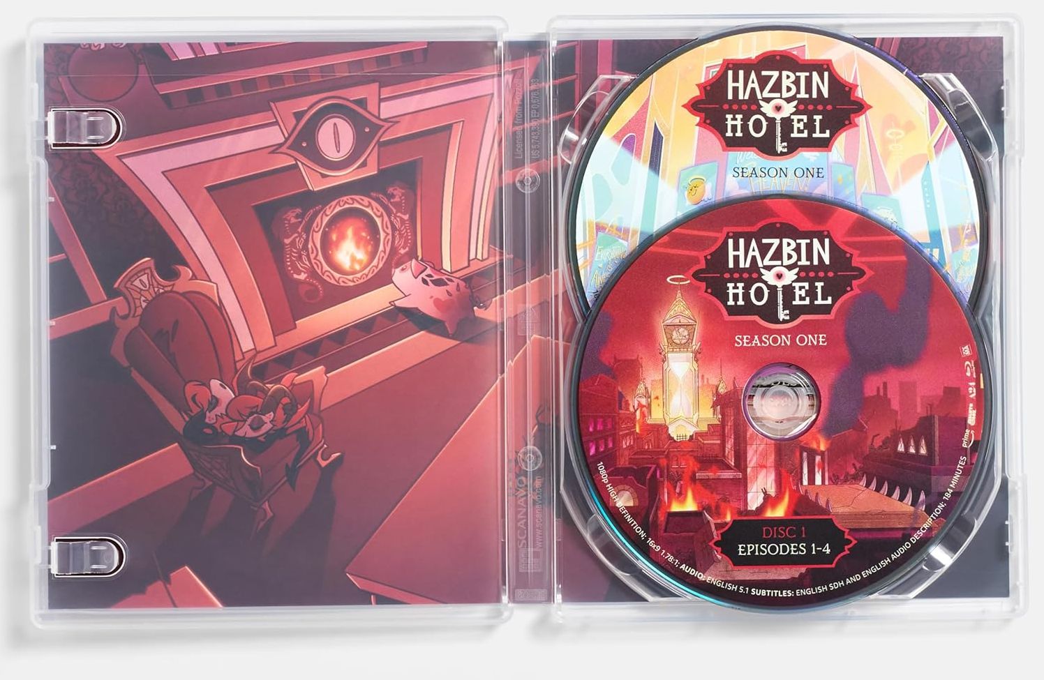 Hazbin Hotel: Season 1 [Blu-ray]
