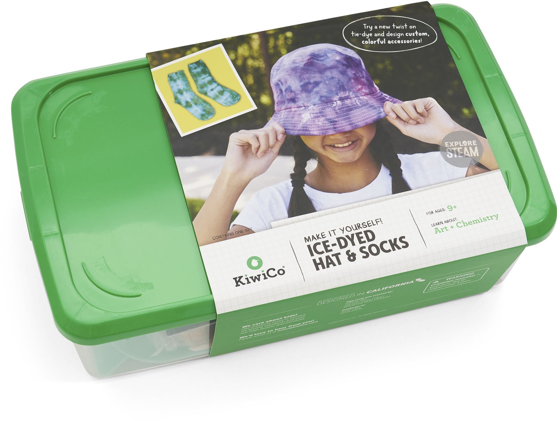 Ice-Dyed Hat & Socks