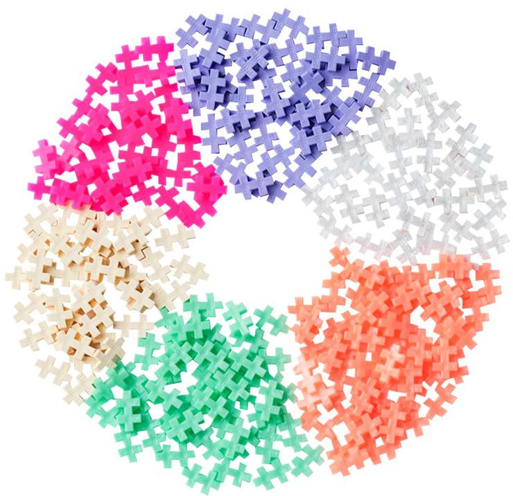 Plus Plus 240 pc Pearl Mix