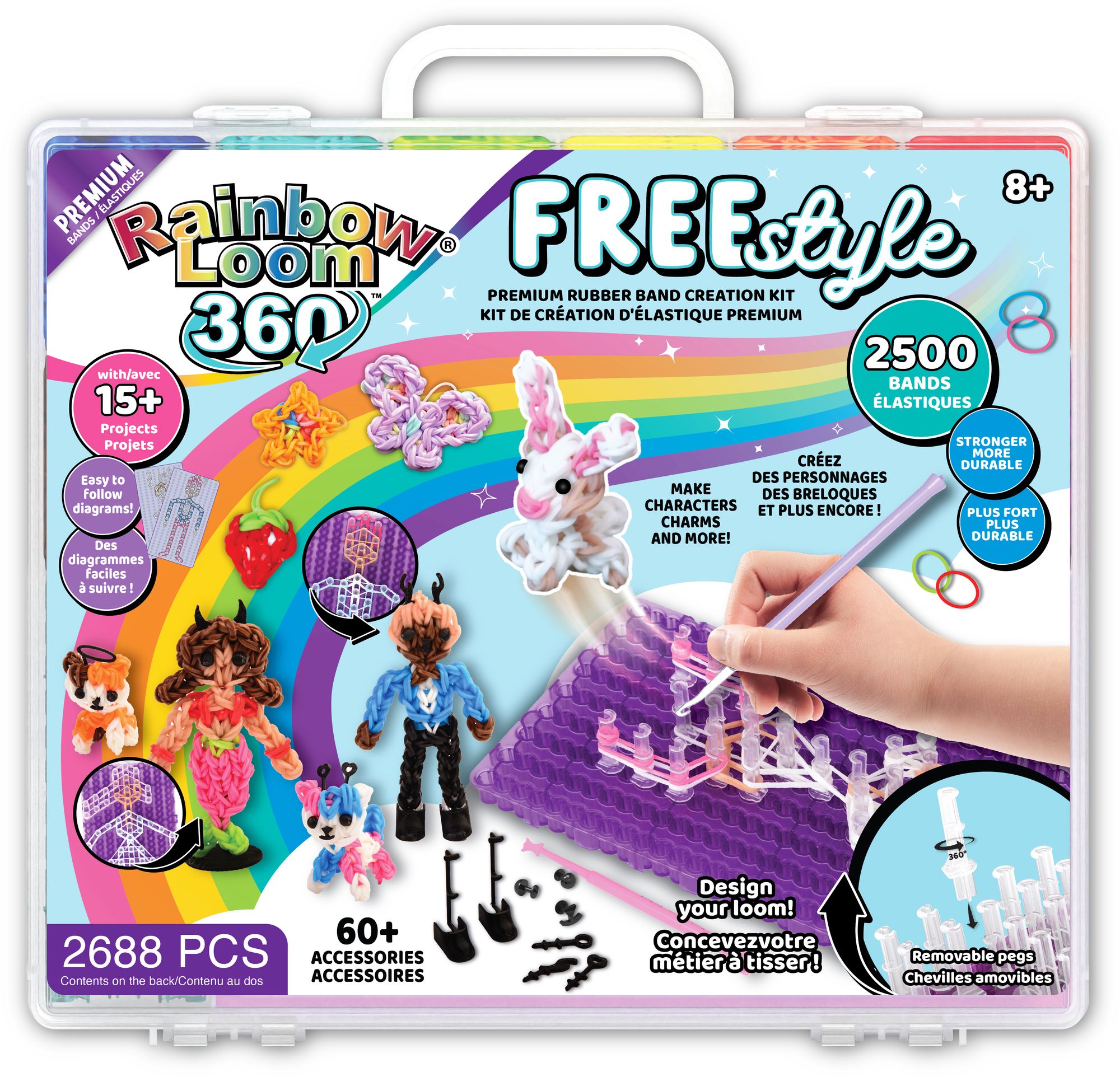 Rainbow Loom Free Style